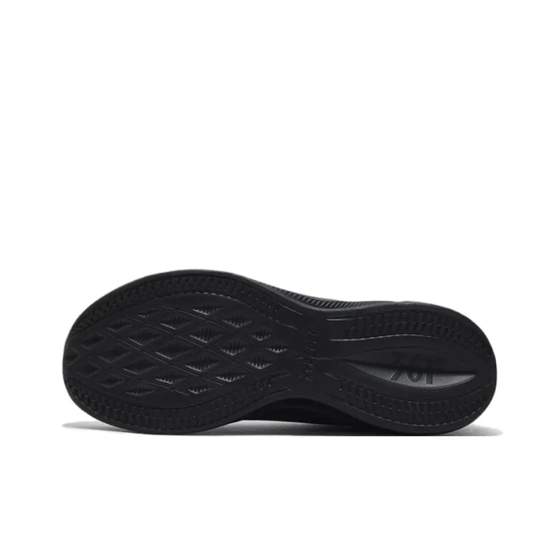 361° Cushioning Slip Resistant Low Top Casual Running Shoes Men's Obsidian Black-4
