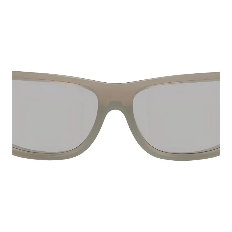 DIESEL Metal Irregular Shape Sunglasses Unisex Gray-1