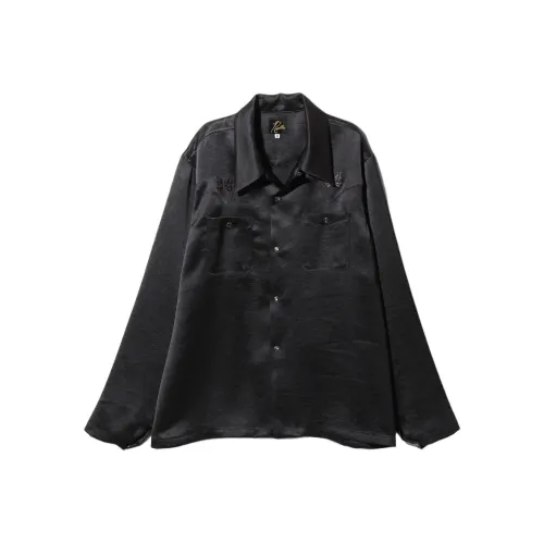 Needles Shirts Unisex Purple
