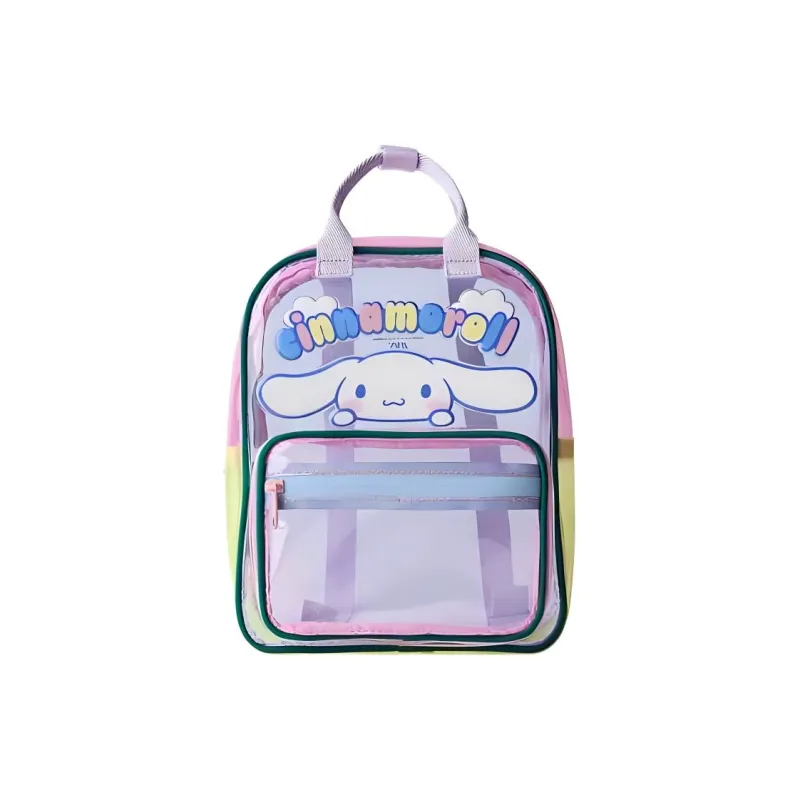 ZARA Sanrio/Sanrio Collaboration Thermoplastic Polyurethane Backpack Kids' Blue-0