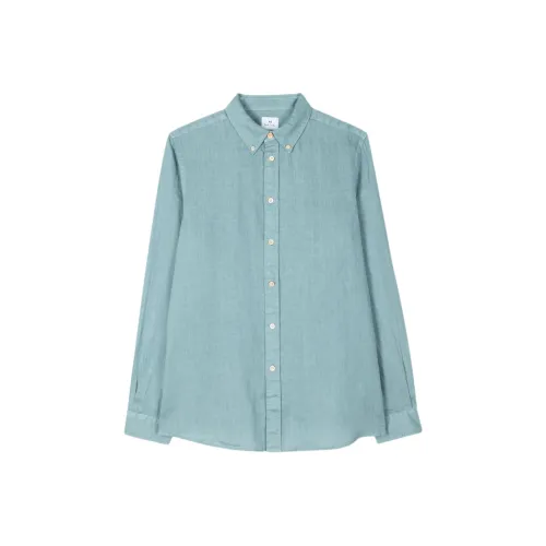 Paul Smith Button-down Collar Linen Shirt