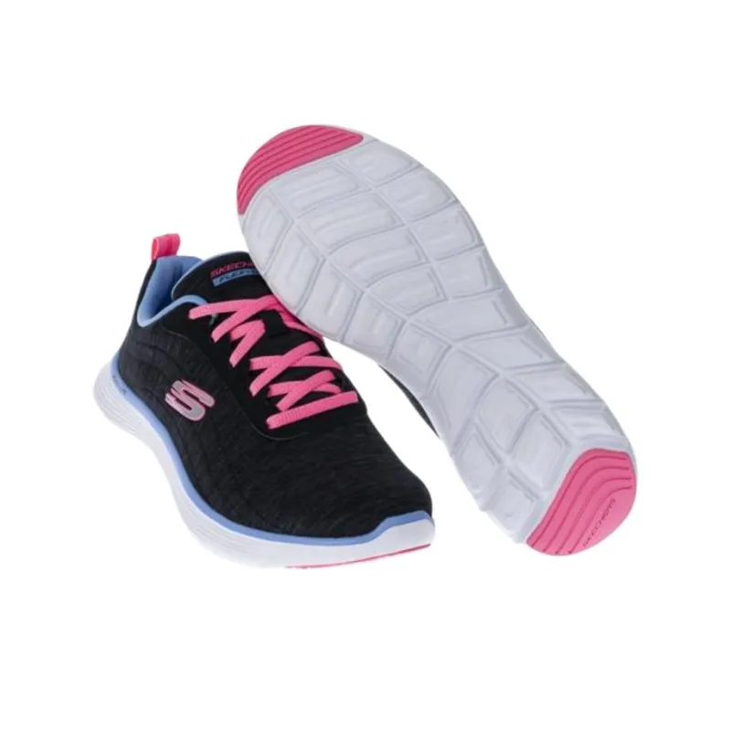Skechers Flex Appeal 5.0 Low Top Training Shoes Women's Black-4