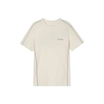 Skechers SS24 T Shirt Men's Cream Beige White