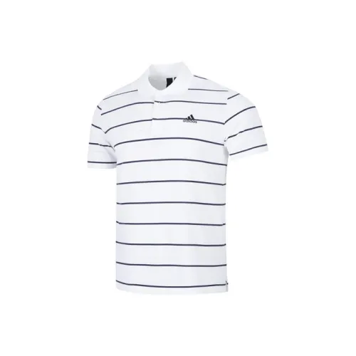 Adidas Polo Shirts Men White