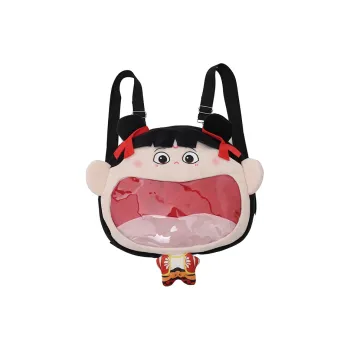 Debecca Plush Backpack Unisex Multicolor