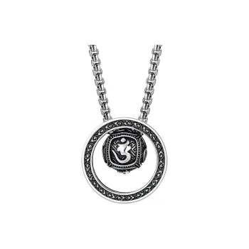 MYSH S925 Silver Necklaces Men's