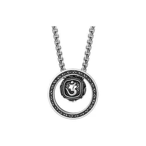 MYSH S925 Silver Necklaces Men's