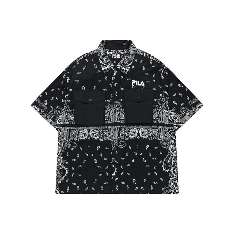 FILA FUSION STREET SPORT Shirts Men Black-0