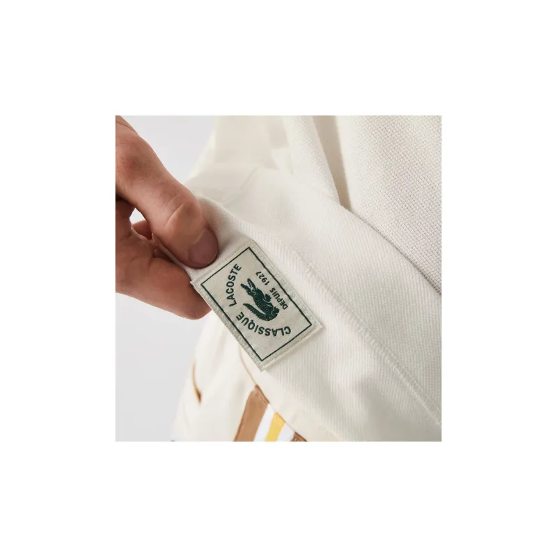 LACOSTE Polo Shirts Men White-4