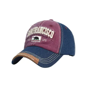 Fishing For Bears Cotton Fabric Baseball Caps Unisex
