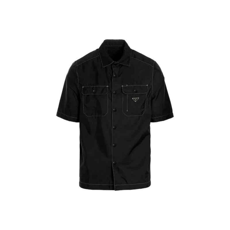PRADA Shirts Men Black-0