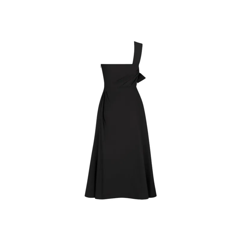 DIOR SS25 Sleeveless Dress Women's Black-1