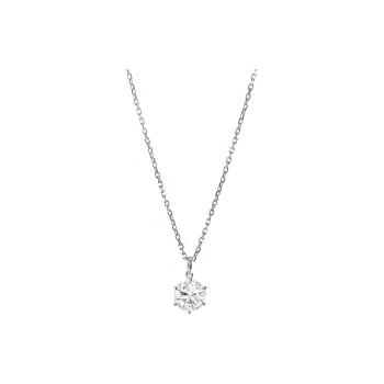 ICEWALD 9K Gold Diamond Necklaces Unisex Silver