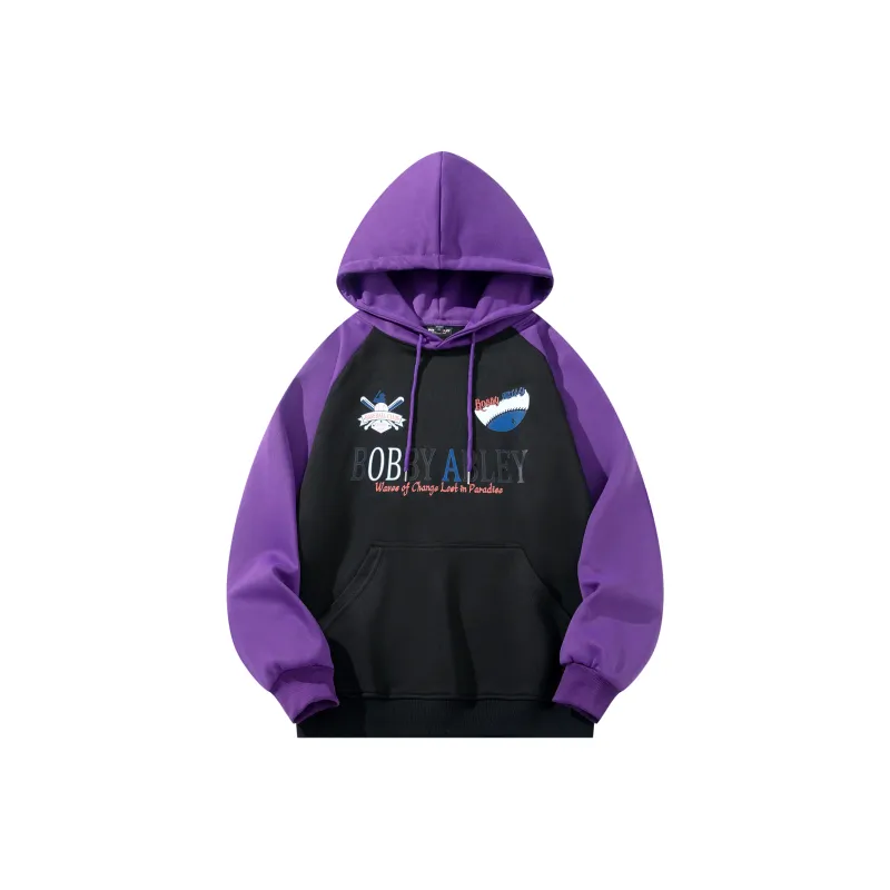 BOBBY ABLEY Loose Fit Versatile Casual Heavyweight Hoodie Unisex-4