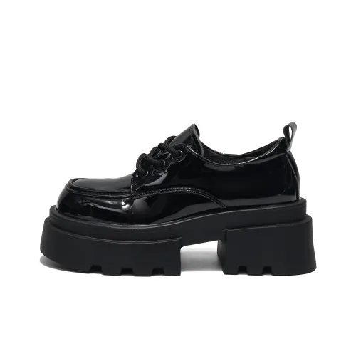Be Good Mary Jane Shoes 5cm Women's Black Gift Box Set