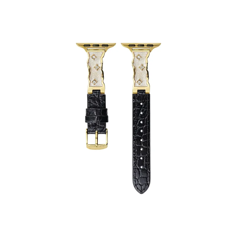 Wepro Compatibility With Apple Watch Series 10/S9 Strap 8/7/6/5/4/3 Ultra Apple Compatibility Watch Band Metal-28