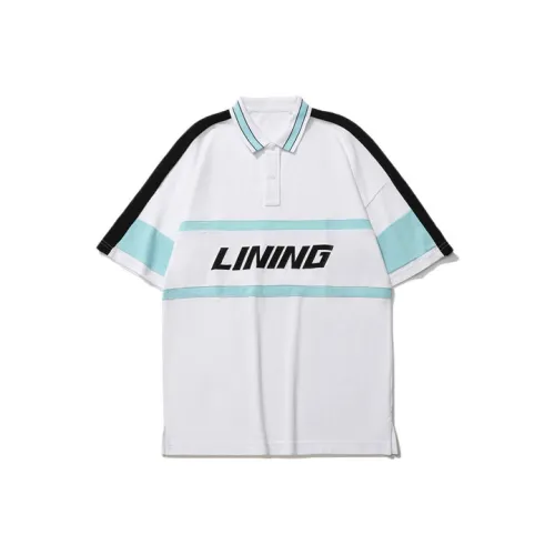 LINING Sports Fashion Collection Polo Shirts Men