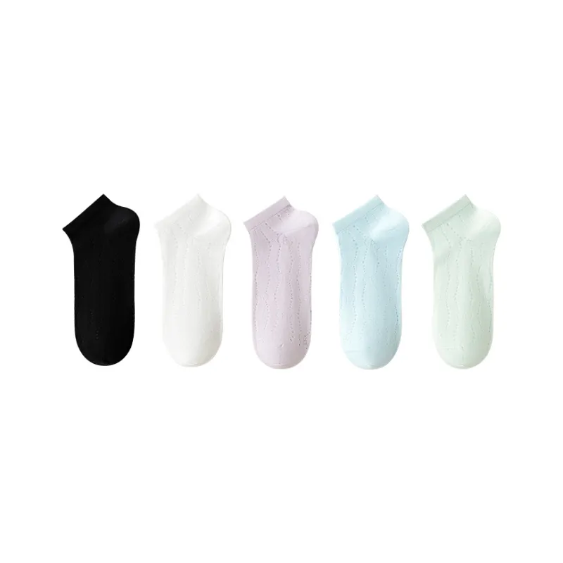 Top Melon No Show Socks Women's 5 Pack-35