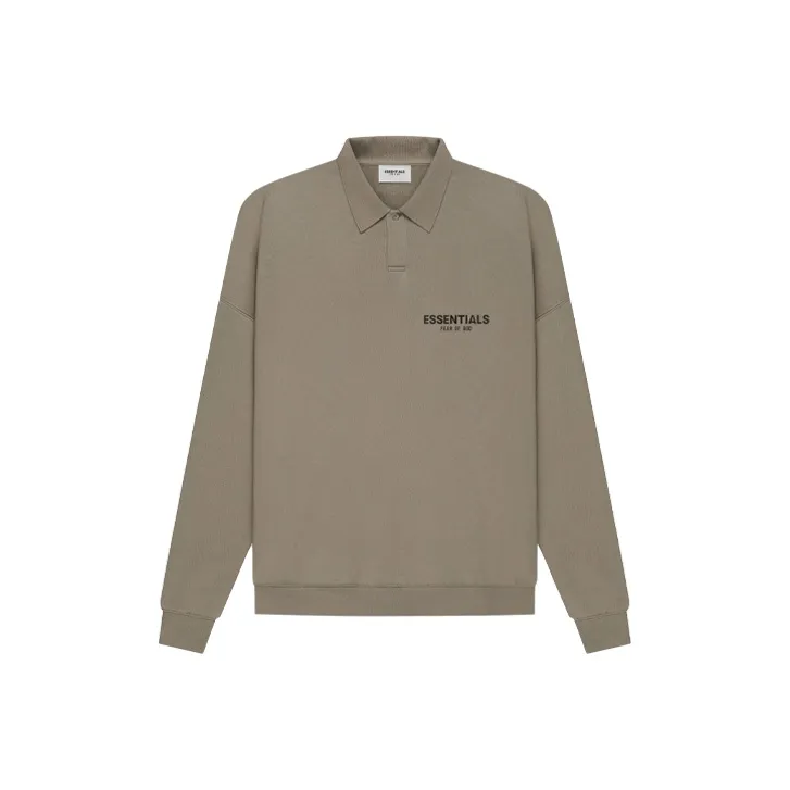 Fear Of God Essentials Long Sleeve French Terry Polo-0