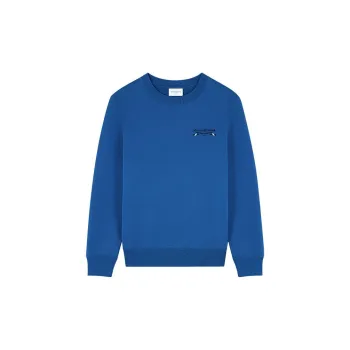 Maison Kitsune Logo embroidered Cotton Sweatshirt