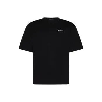 OFF WHITE Tattoo Arrow Motif Crewneck T Shirt