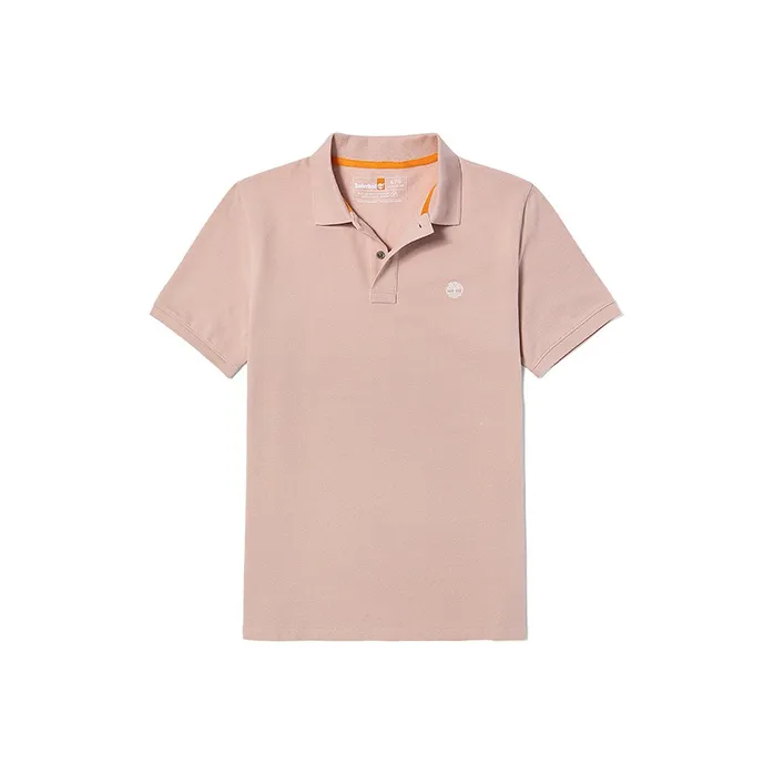 Timberland Polo Shirts Men Light Pink-0
