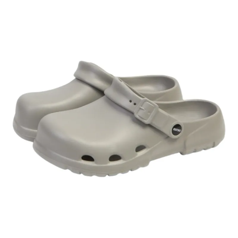 SHIGUDE Sandal Slippers Men's, Dark Gray-10