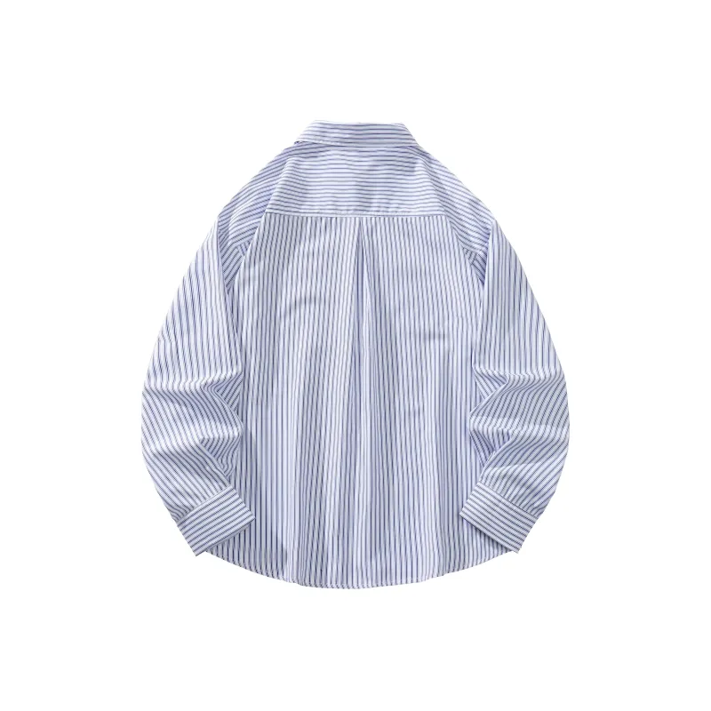 OGEK Shirt Unisex Blue White Stripes-8