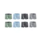 8 Pack (Light Gray 2+Dark Gray 2+Sky Blue 2+Mint Green 2)