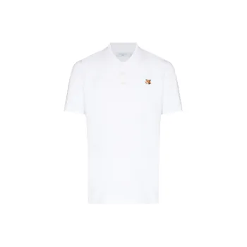Maison Kitsune Polo Shirts Men White