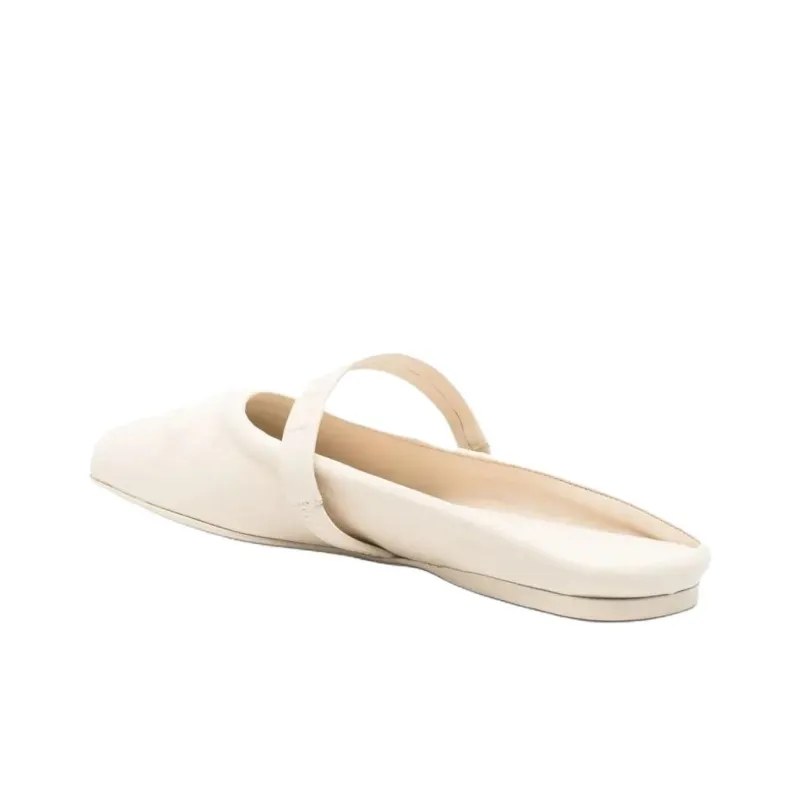 MARNI Wrap toe Slippers Women's White-2
