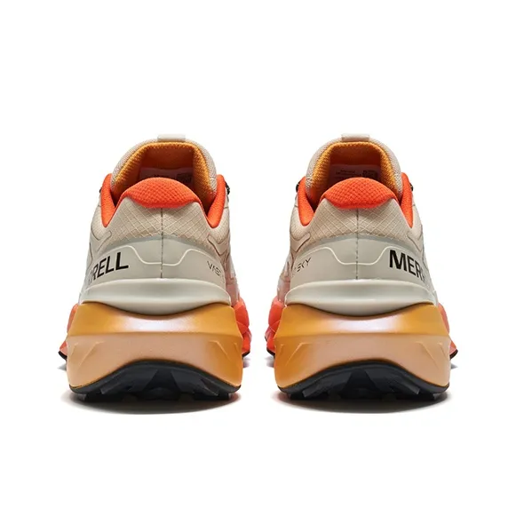 MERRELL VAST SKY Cushioning Slip Resistant Breathable Abrasion Resistant Low Top Outdoor Shoes Unisex Beige Orange Red-3