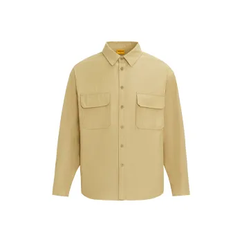 CAT Shirts Men Dark Khaki