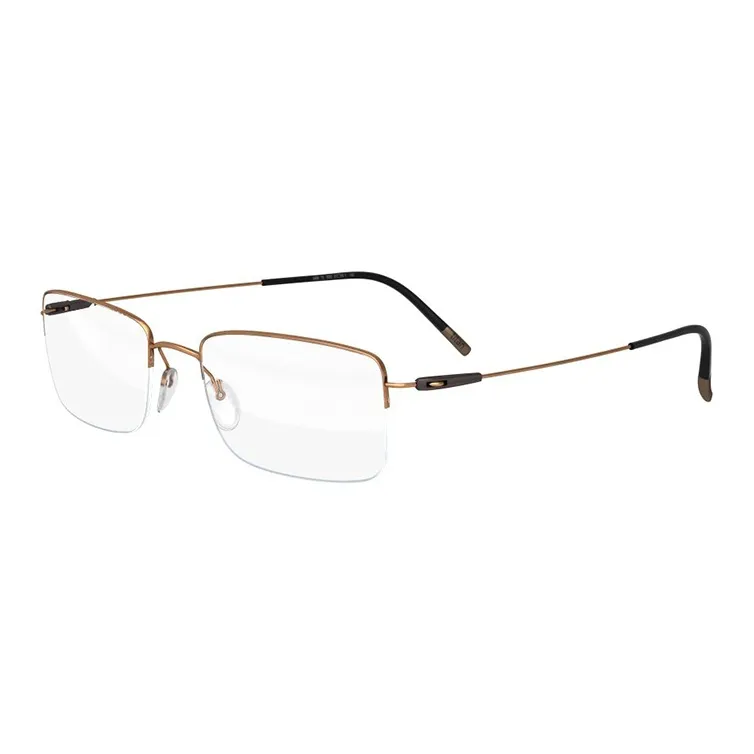 SILHOUETTE Titanium Square Myopia Optical Glass Men's-9