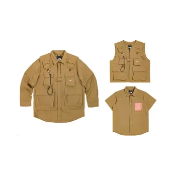 THE NORTH FACE Spring And Summer Natural Journey Collection UE Collection Shirt Men's Khaki