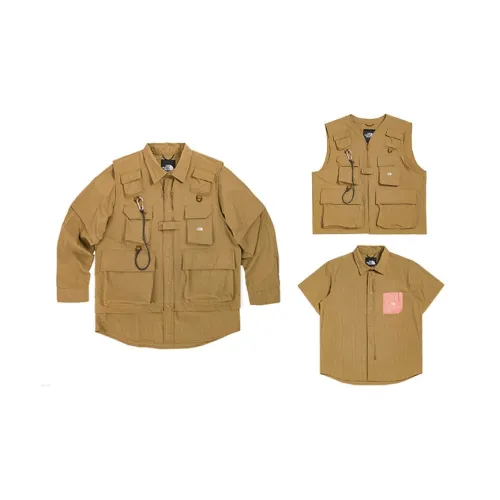 THE NORTH FACE Spring And Summer Natural Journey Collection UE Collection Shirt Men's Khaki
