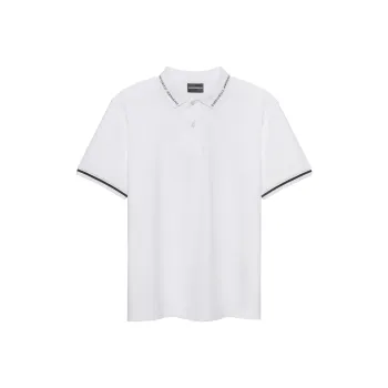 EMPORIO ARMANI Polo Shirts Men White