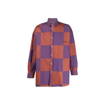 Jacquemus Shirts Men Purple