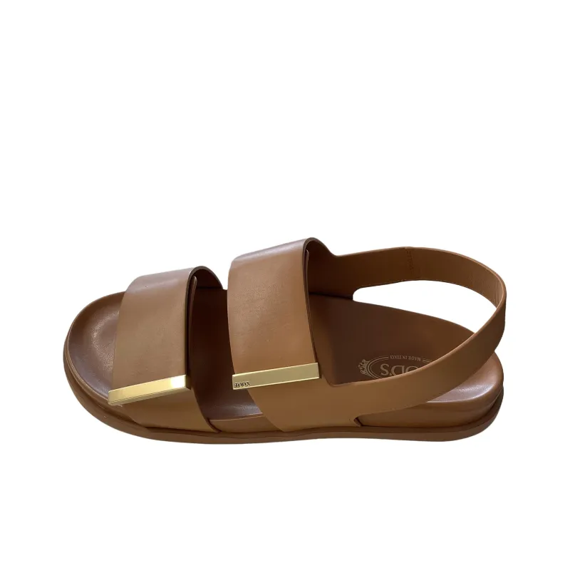 TOD'S Schuhe One Strap Sandals Women's Brown-0