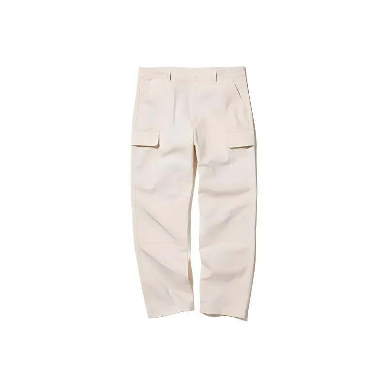 UNIQLO Cargo Pants Men Ivory-2