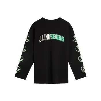 J.Lindeberg Camilo Ls Graphic T-Shirt Sweatshirt Men's Black