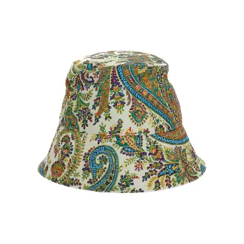 ETRO Logo-Tag Paisley-Printed Bucket Hat