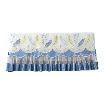 Beauty Silk Spinning Premium European Lace Trim All Season Embroidery Air Conditioner Cover Fully Enclosed