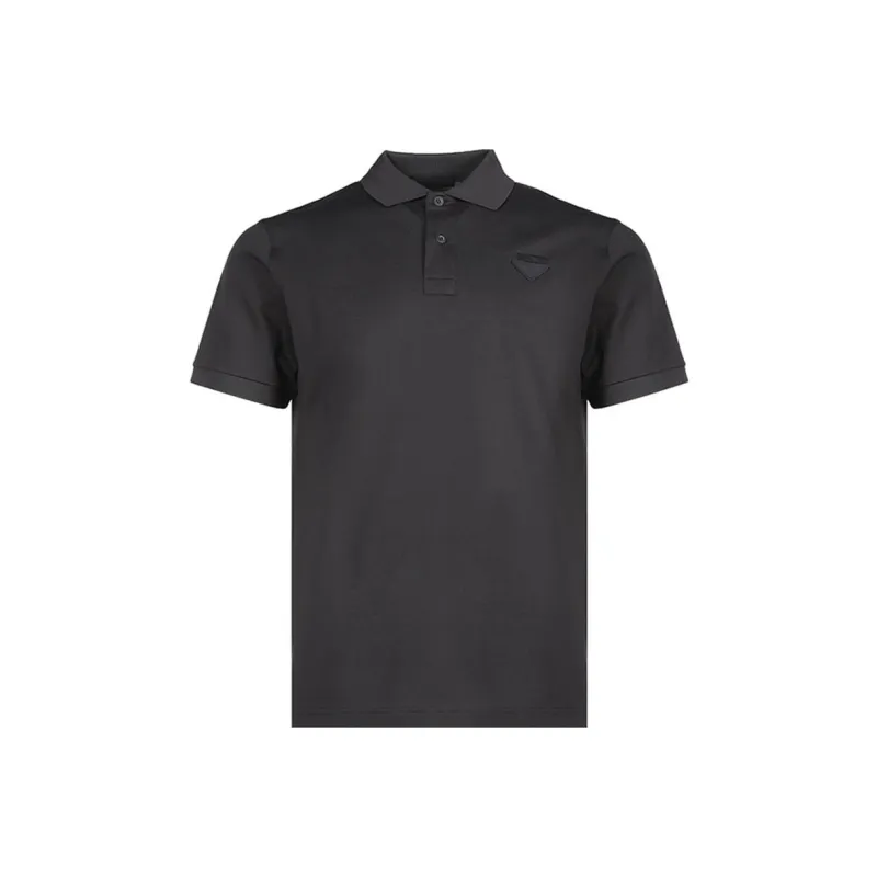 PRADA Polo Shirt Men's Smoke Gray-0