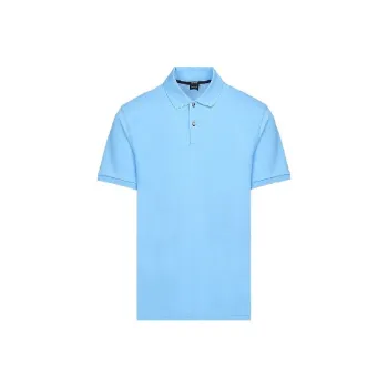 HUGO BOSS Polo Shirts Men Sky Blue