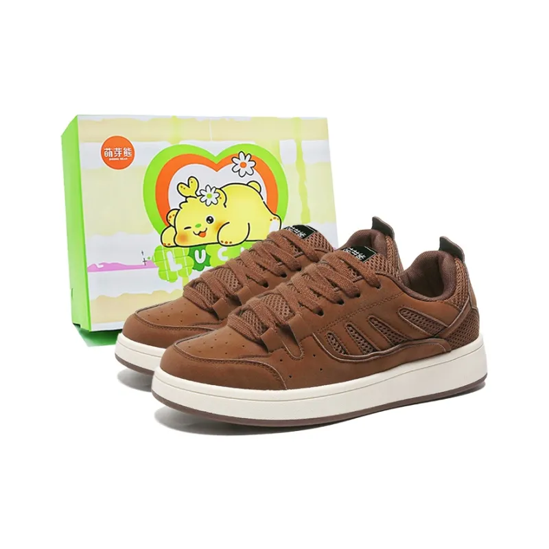 Budding Bear Low Top Skateboard Shoes Men's-18