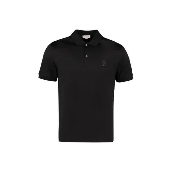 Alexander McQueen Polo Shirt Men's Black