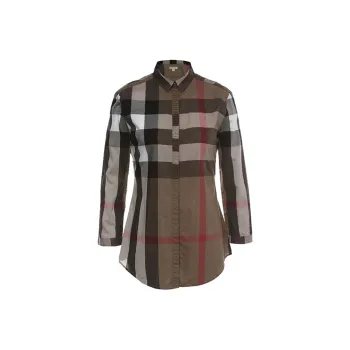 Burberry Shirt Men's Dark Brown