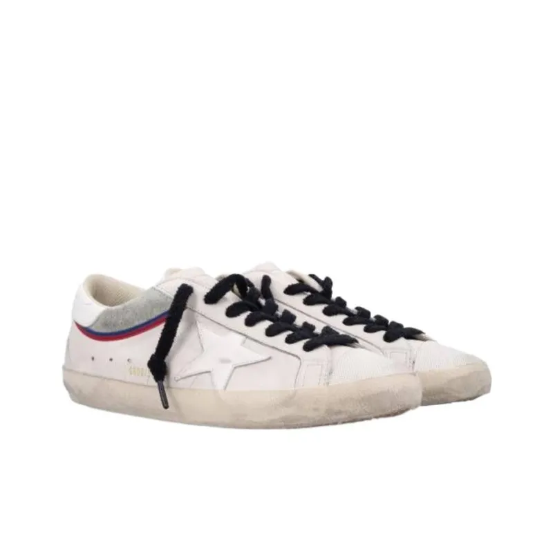Golden Goose Super Star White Grey Red Blue-2