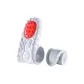 White with Gray Surface[1 Pack]Sports Shock Absorbers | Soft Rebound Comfortable